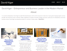 Tablet Screenshot of aboutdavidkiger.net